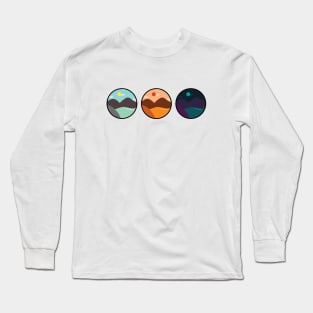 Mountains Landscape Long Sleeve T-Shirt